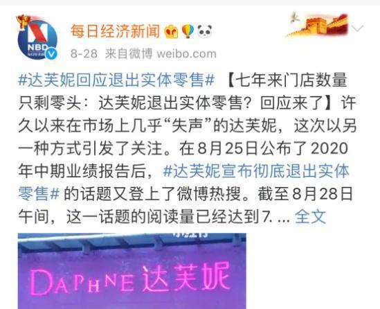 0亿“一代鞋王”达芙妮崩塌！红颜加速衰败九游会J9入口6000门店关闭4年亏3(图10)